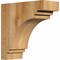 Ekena Millwork Pescadero Rough Sawn Corbel, Western Red Cedar, 4"W x 10"D x 10"H COR04X10X10PEC00RWR - alternate 1